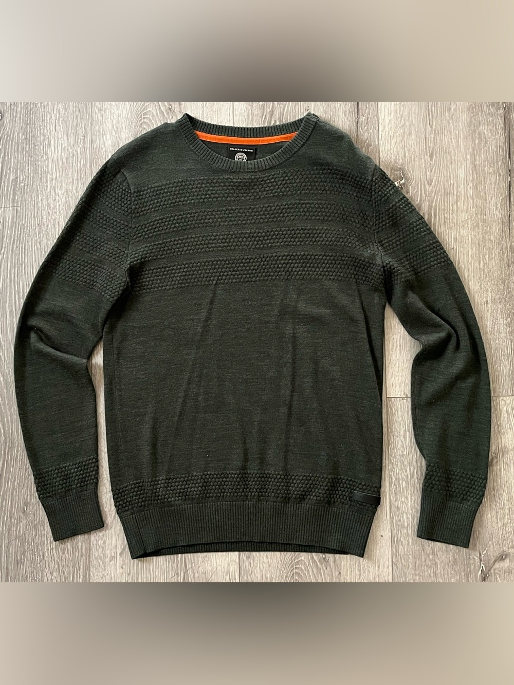 Selected Denim 3 Shoulder Button Henley